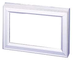 A white window