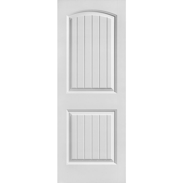 A white door