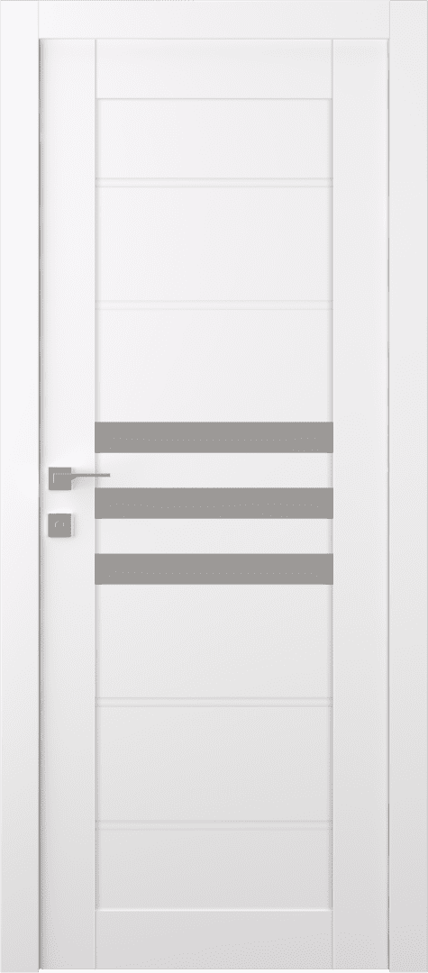 A white interior door